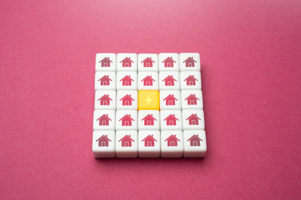 istock Visualization of how many households are powered by an energy source. 1498254237