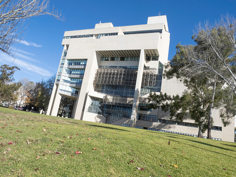 High Court of Australia building in Canberra ACT