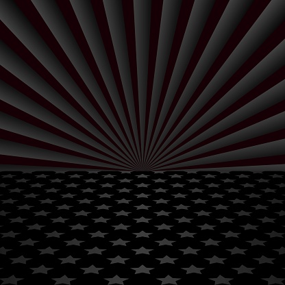 black background with star pattern