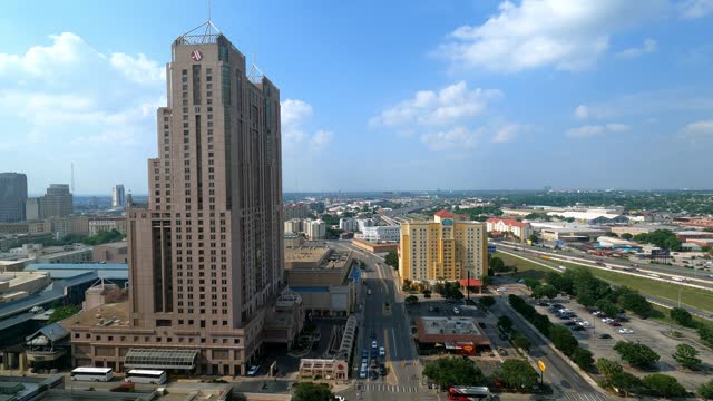 Daytime time lapse of the east downtown San Antonio, Texas