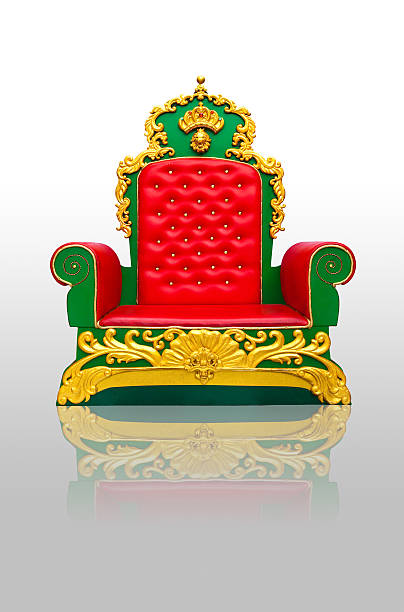 istock luxury red leather armchair with shadows 149827281