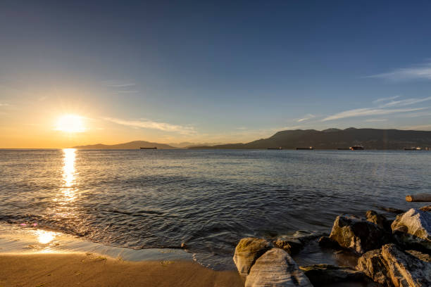 istock sunset view from Vancouver, BC, Canada 1498279346
