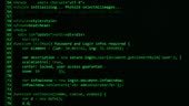 Programming Computer Codes In Green HD Stock Video - Download Video ...