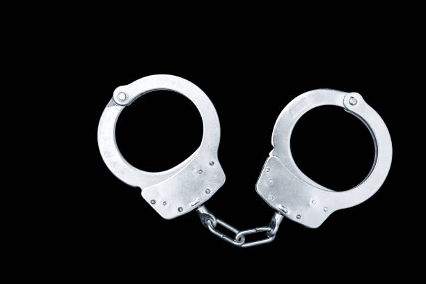 Handcuffs stock photo