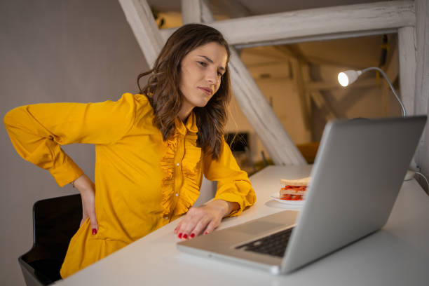 istock Young woman in pain 1498302129