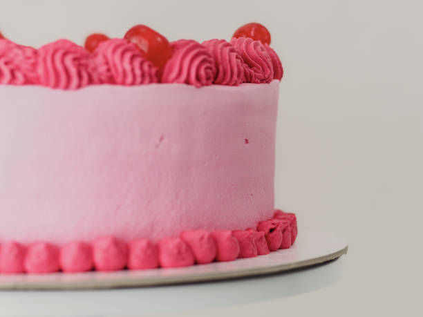 istock frosted icing elegnt cake with funny lettering topping. Mothers day celebration cupcake. 1498302469