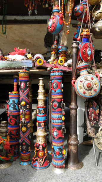istock Souvenirs at flea market in Lhasa, Tibet 1498308741