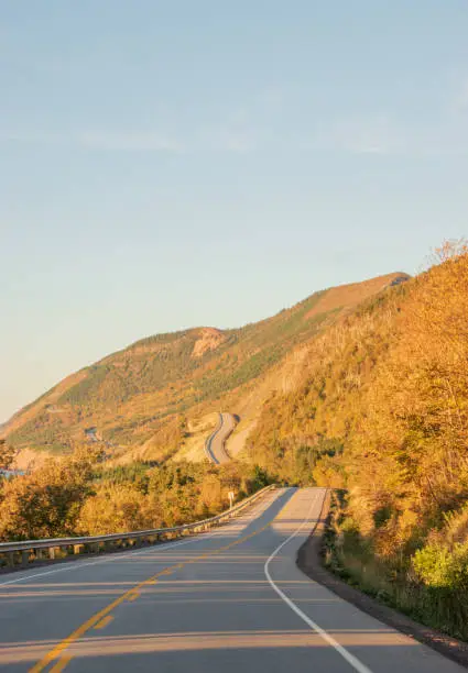 Photo of The Cabot Trail is a scenic highway on Cape Breton Island in Nova Scotia, Canada.