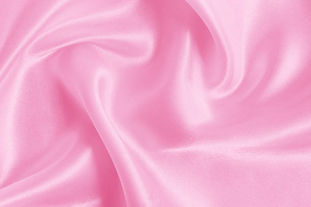 istock Pink fabric cloth texture for background and design art work, beautiful crumpled pattern of silk or linen. 1498310457