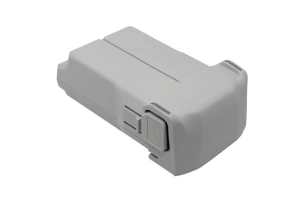 istock Intelligent drone battery isolated on white background. Rechargeable battery for drone. 1498314102