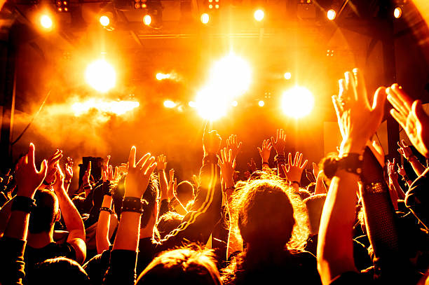 istock Concert crowd in front of the stage 149831787