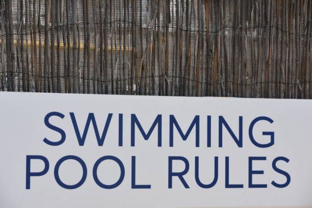 istock Instruction signs in the pool 1498318172