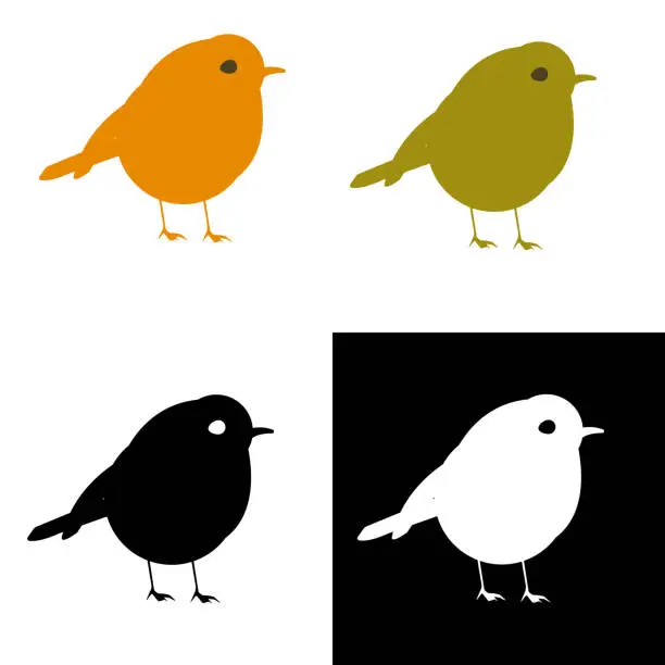 Vector illustration of Bird