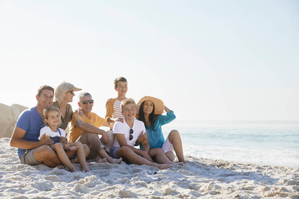 istock Memories are made with our footprints in the sand 1498323446