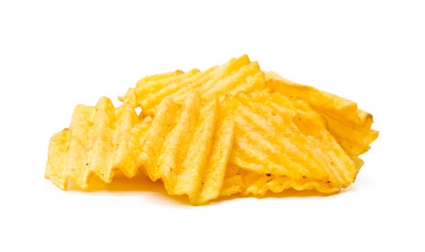 istock yellow potato chips isolated on white 1498325467