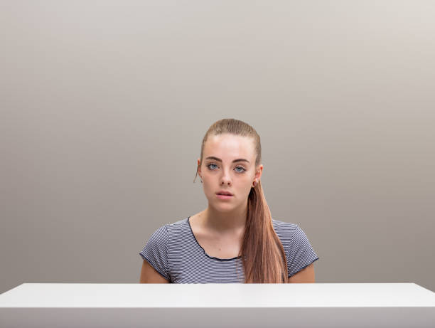 istock Impatient girl, challenges with gaze 1498328649