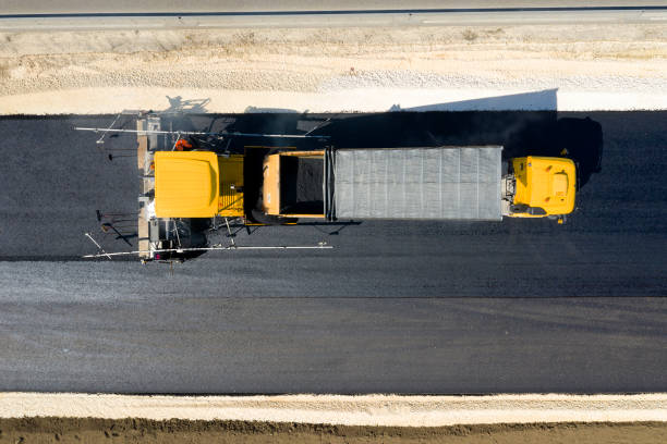 istock Aerial View of Road Construction 1498333480