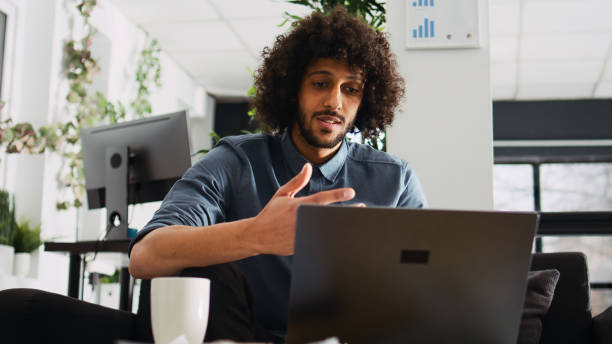 istock Startup CEO attends business meeting 1498344115