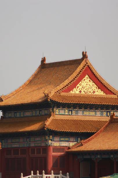 istock Impressive traditional Asian-style building with grand architecture and elaborate detailing 1498353629