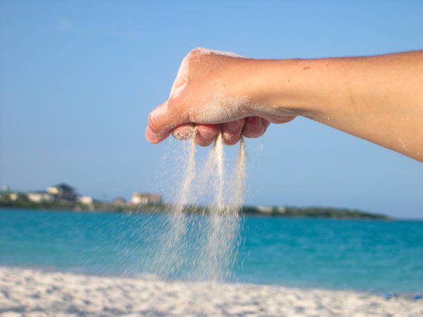 istock Sand in hand - Little Exuma Island - Bahamas 1498358414