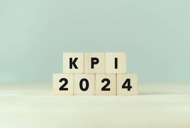 istock 2024 KPI, Key Performance Indicator. Business goals, performance results and indicators . Business planning and measure success, target achievement. Wooden cubes with KPI 2024 on smart background. 1498367374