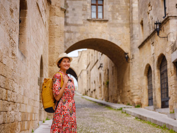 istock summer trip to Rhodes island, Greece 1498372343