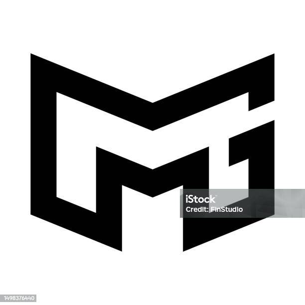 Professional Innovative Initial Gm Logo And Mg Logo Letter Gm Or
