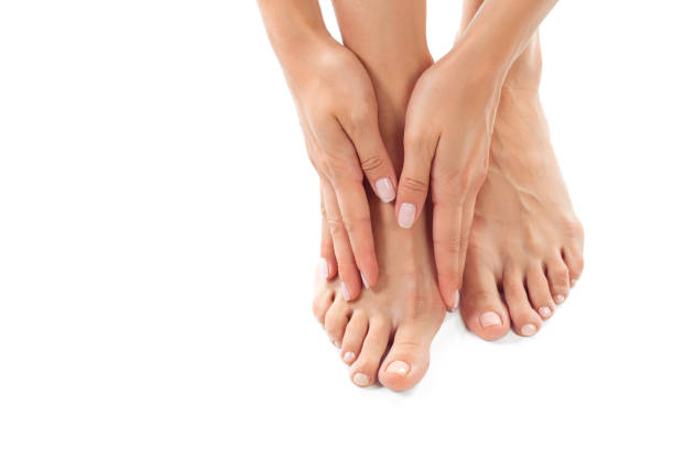 istock woman having a foot treatment 1498386602