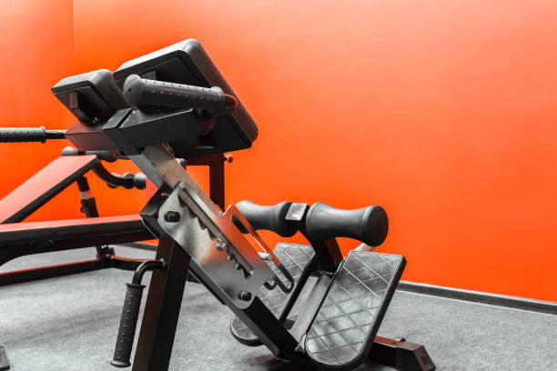 istock Gym interior with equipment 1498388455