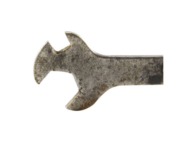 istock Wrench isolated on white background.Equipment technician. 1498395348