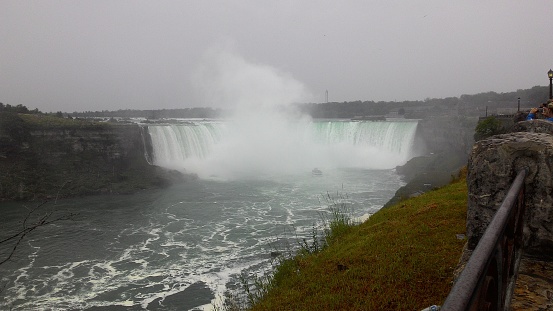 Niagara Falls Ontario Canada famous popular turist travel place landscape horseshoe