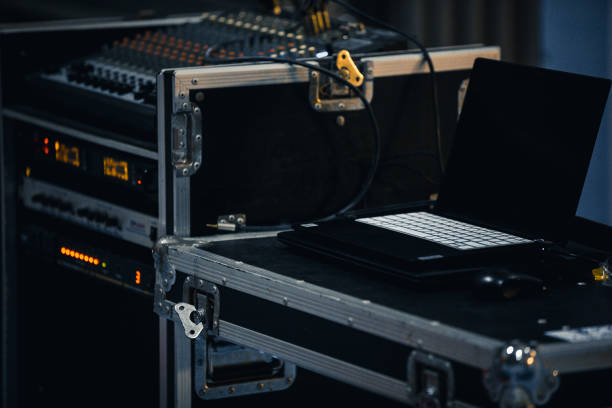 istock The stage performance venue is currently debugging the sound equipment 1498397505
