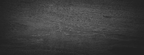 istock Black and white Old wooden texture abstract background 1498402210