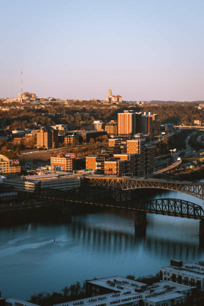 istock Bridges over the Monongahela River at sunset, Pittsburgh, PA 1498405928