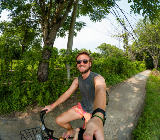 Cycling in Central Park,NYC