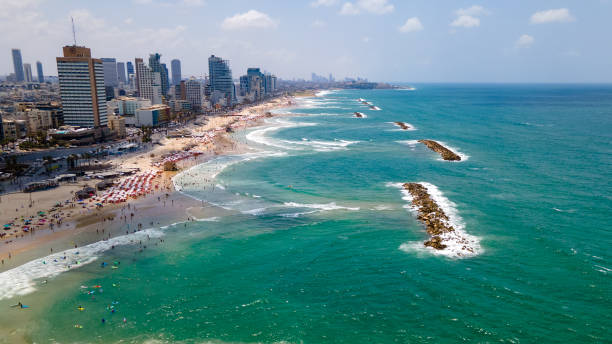 istock Coastal Paradise: Aerial Panorama of Beach View 1498423233