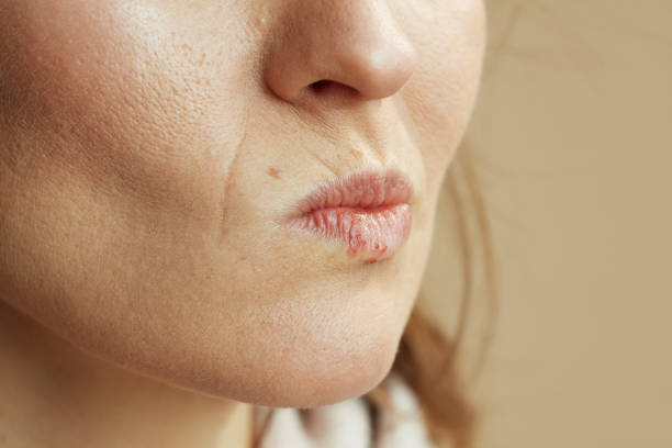 istock Closeup on woman isolated on beige background 1498430056