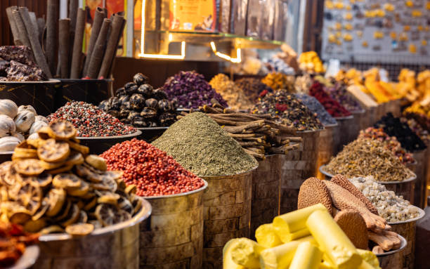 istock Dubai spice market. 1498439720