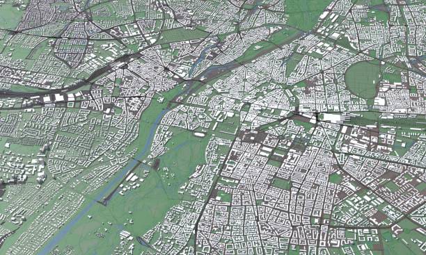 istock 3D illustration of Munich mass buildings 1498439939