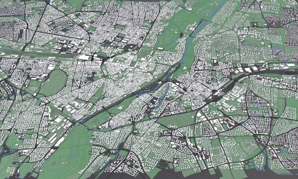 istock 3D illustration of Munich mass buildings 1498440020