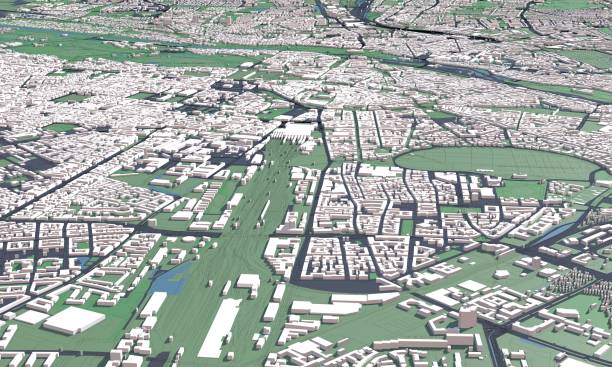 istock 3D illustration of Munich mass buildings 1498440043