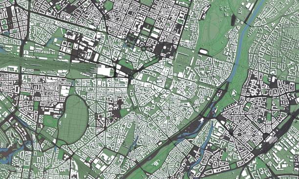 istock 3D illustration of Munich mass buildings 1498440159