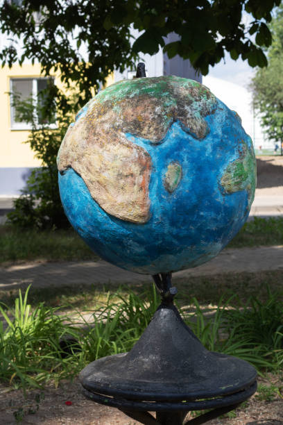 istock photo globe with continents made of stone 1498440235
