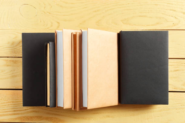 istock Books on the old Wooden table 1498440271