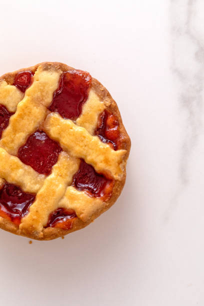 istock Mini strawberry pie homemade dessert 1498440972