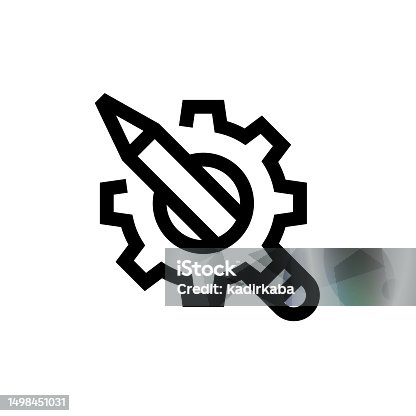 istock Design Development Line icon, Design, Pixel perfect, Editable stroke. Logo, Sign, Symbol. Graphic Design, Creativity. 1498451031