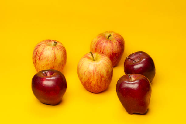 istock Large group of fresh red apple fruit 1498454543