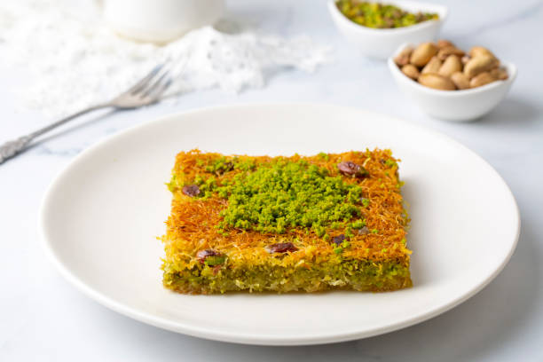 istock Turkish dessert antep kadayif - pistachio kadayif 1498467988