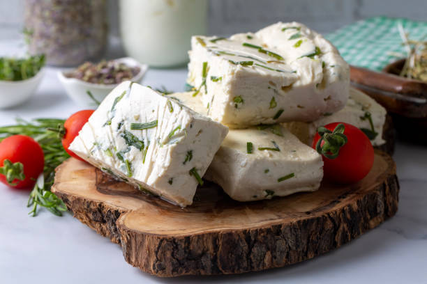 istock Herbed Cheese from Van Turkey. Turkish name; Van Otlu Peynir 1498469954