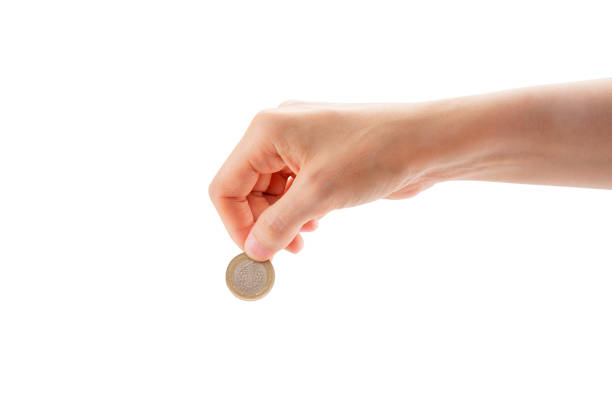 Turkish Coins and Woman Hand